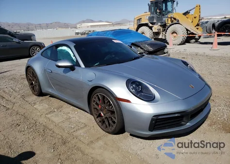 2021 Porsche 911 Carrera S из США, поврежденный, VIN WP0AB2A96MS221121